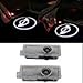 Aukur Mini Cooper Accessories LED Car Door Welcome Lights Projector For Mini Cooper 12V(2 Pack)