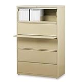 Lorell 5-Drawer Lateral File, 36 by 18-5/8 by