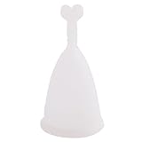 Hengsong Reusable Feminine Protection Cup Menstrual Cup 12 Hours (small, white)