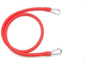 リバーシェルズ 強力型 トレーニングチューブ 最強 太さ １５ミリ 赤 １ ２ｍ フック付き Trtu R101 リバーシェルズ トレーニングチューブ Amazon