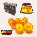 Brand New Dragonball Z Stars Crystal Glass Ball 7pcs with Gift Box