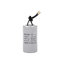 FOCMKEAS CBB60 Run Capacitor 450V AC 2 Wires