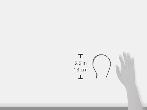 Goody Ouchless Medium Headband with Flex Tips, Assorted Colors, 1 Count