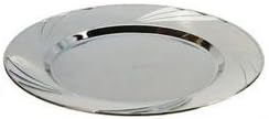 Silver 6 1/2 Inch Silver Kiddush Plates/Case of 300