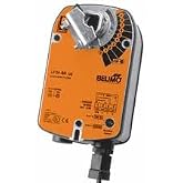 Belimo LF24-SR US Damper Control Actuator, Proportional, Spring Return Fail-Safe, No Auxiliary Switch, 24V