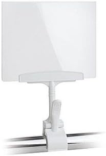 New retails Double sided Acrylic Sign Holder with clamps 5½” x 7"