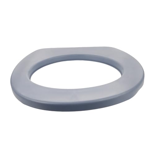 Gogogmee Stretchable Washable Toilet Seat Cover Pad for Bathroom Comfortable Nonslip Cushion for Seniors Design for All Seasons Easy Installation Warm and Safe Toilet Seat Protector