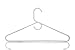 Made in USA Super Heavy Duty Plastic Clothes Hangers – Bulk Pack of 20, 30, 50, 100 – Strong Closet and Coat Hangers (36pk White)
