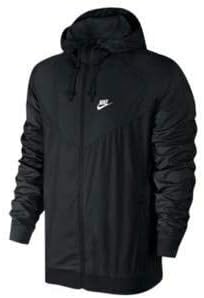 black and white nike windrunner