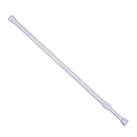 Gogolan Extendable Adjustable Telescopic Home Space Saver Rod Door Window Closet Curtain Rail Pole (55-90)