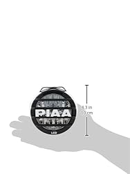 Piaa 5370 White 3.5-Inch SAE Compliant LED Fog Lamp
