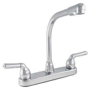 Glacier Bay 2-handle Kitchen Faucet in Chrome - Touch On ...