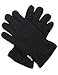 Black 40g Thermal Insulation Polar Fleece Winter Gloves – One Size Fits Al