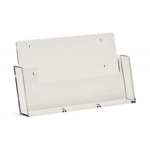 Taymar Brochure Holder in DIN A5 Landscape Format for Wall Mounting/Wall Brochure Holder