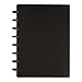TUL Custom Note-Taking System Discbound Notebook, Junior Size, Poly Cover, Black