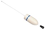 Taylor Made Products 22106, Pick-up or Diving Mast Buoy, White/Blue Stripe, Mast Length 74 inch