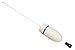 Taylor Made Products 22106, Pick-up or Diving Mast Buoy, White / Blue Stripe, Mast Length 74 inch