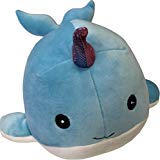 Squishmallow Kellytoy 11.5 Inch Narwhal Super Soft Plush Toy Pillow Pet (Horn Color May Vary)
