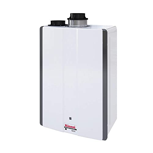 Rinnai RUCS75iP Tankless Hot Water Heater, 7.5 GPM, Propane, Indoor