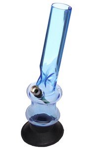 Metier 12-inch Acrylic Ice Bong (12 Inch, Sky Blue)