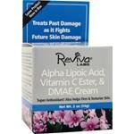 Reviva Labs Alpha Lipoic Acid Vitamin C Ester and DMAE Cream -- 2 oz