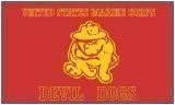 United States Marine Corps Devil Dogs FLAG 3ft x 5ft