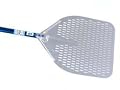 15-inch Rectangular Perforated Pizza Peel - 47-inch Handle