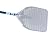 13-inch Rectangular Perforated Pizza Peel - 20-inch Handle