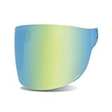 Bell Bullitt Flat Face Shield (Brown Tab) (Gold Iridium)