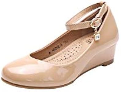 nude wedge dress shoes