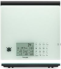 Taylor Slim Glass Top Nutritional Scale (Silver)