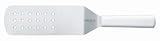 Mundial W5681 8-Inch By 3-Inch Perforated Turner, White