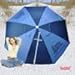 Tommy Bahama 6.5 Ft Beach Umbrella Fiberglass with Sand Anchor Pole UPF 100+ and Tilt