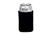 QualityPerfection 25 Black Party Drink Blank Can Coolers(4,6,12,25 or 50 Bulk Pack)Blank Beer ,Soda Coolies Sleeves | Soft, Insulated Coolers | 16 Colors | Perfect For DIY Projects,Holidays,Events