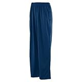 Augusta Sportswear Brushed Tricot Tearaway Pant, NAVY, X-Large