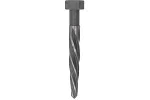 Spiral Flute Reamer Drill Bits HSS Spiral Flute Chucking Reamer with 13/16in Hex Shank for Bridge and Construction