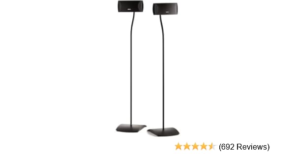 Amazon Com Bose Ufs 20 Universal Floor Stands Pair Silver