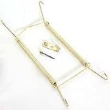 Hanger Plate 14-18in Pol Brass