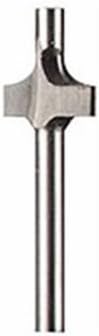 Dremel Accessory 615 Router Bit HSS - 9.5 mm Rotary Tool Accessory for Inlaying and Routing, Multicolor