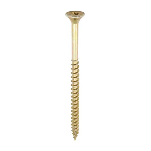 TIMCO - C2 Strong-Fix Multi-Purpose Premium Screws - PZ - Double Countersunk - Yellow - 6.0 x 100 - Tub of 225