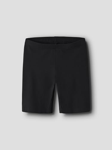 Nkfvivian 2P Solid Short Legging Noos, Pantaloncini Bambine e ragazze, Nero (Black), 134-140