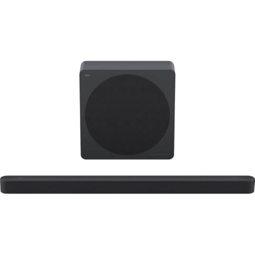 TCL Design Series Bang & Olufsen A65K | 3.1.2 Sound Bar with Wireless Subwoofer for Smart TV | Ultra Slim Dolby Atmos DTS:X AI Calibration | 460W Bluetooth Home Theater Audio System | 2026 Model
