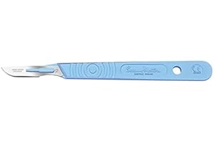 Scalpel, Swann Morton, Sterile Sz 10, Blue Handle 10/bx