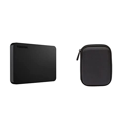 Toshiba HDTB410XK3AA Canvio Basics 1TB Portable External Hard Drive USB