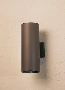 Kichler 9246AZ Indoor/Outdoor Wall 2-Light, Architectural Bronze