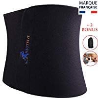 Neotrive Sweat Belt Waist Trimmer Waist Trainer Slimming Shaper Woman Man Neoprene Sport Fitness Sauna Weight Loss Sauna Belt + Free Adipometer
