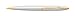 Franklin Covey Lexington Chrome w/Gold Tone Ballpoint Pen