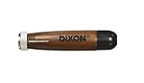 Dixon Industrial Lumber Crayon Holder for 1/2" Round or Hexagonal Crayons, Wood with Metal Chuck, Walnut, 1-Pack (00500)