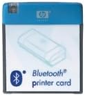 hp bluetooth printer card