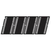 Music City Metals 60124 Matte Cast Iron Cooking Grid Replacement for Gas Grill Model Grand Hall CGT12ALP, Set of 4